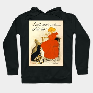 Lait pur de la Vingeanne stérilisé Vintage Poster 1894 Hoodie